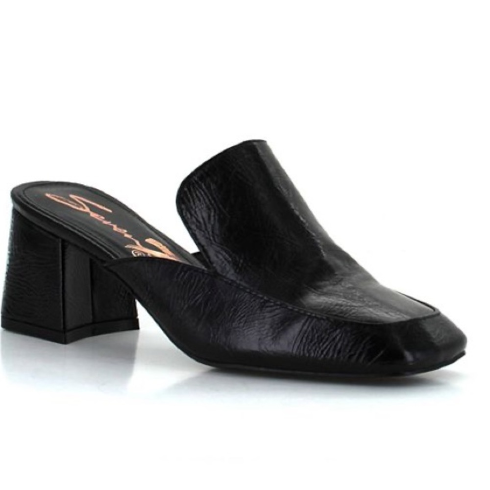 Seven7 Meghan Mules In Black Size 8